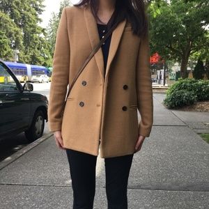 Banana republic caramel coat